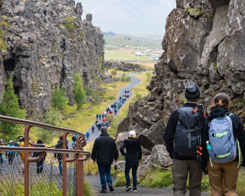 Thingvellir National Park - staat op de UNESCO-werelderfgoedlijst