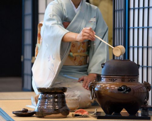 Japanse thee ceremonie