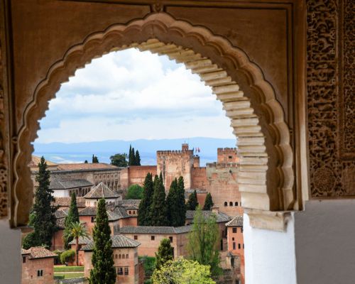 Mooie uitzihchten vanaf het Alhambra 