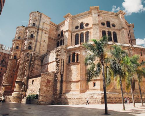 Kathedraal in het centrum van Malaga