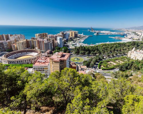 Uitzichtpunt in Malaga 