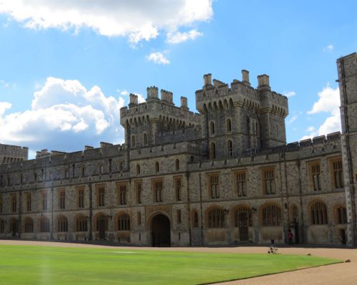 Windsor castle gelegen in Windsor 