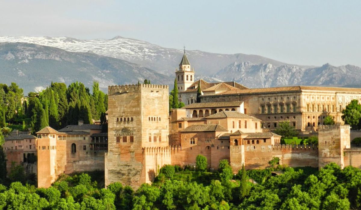 Het Alhambra in Granada Spanje
