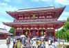 Tokyo Asakusa tempel altaar