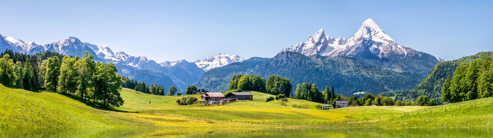 Oostenrijk bergen met een mooi meertje