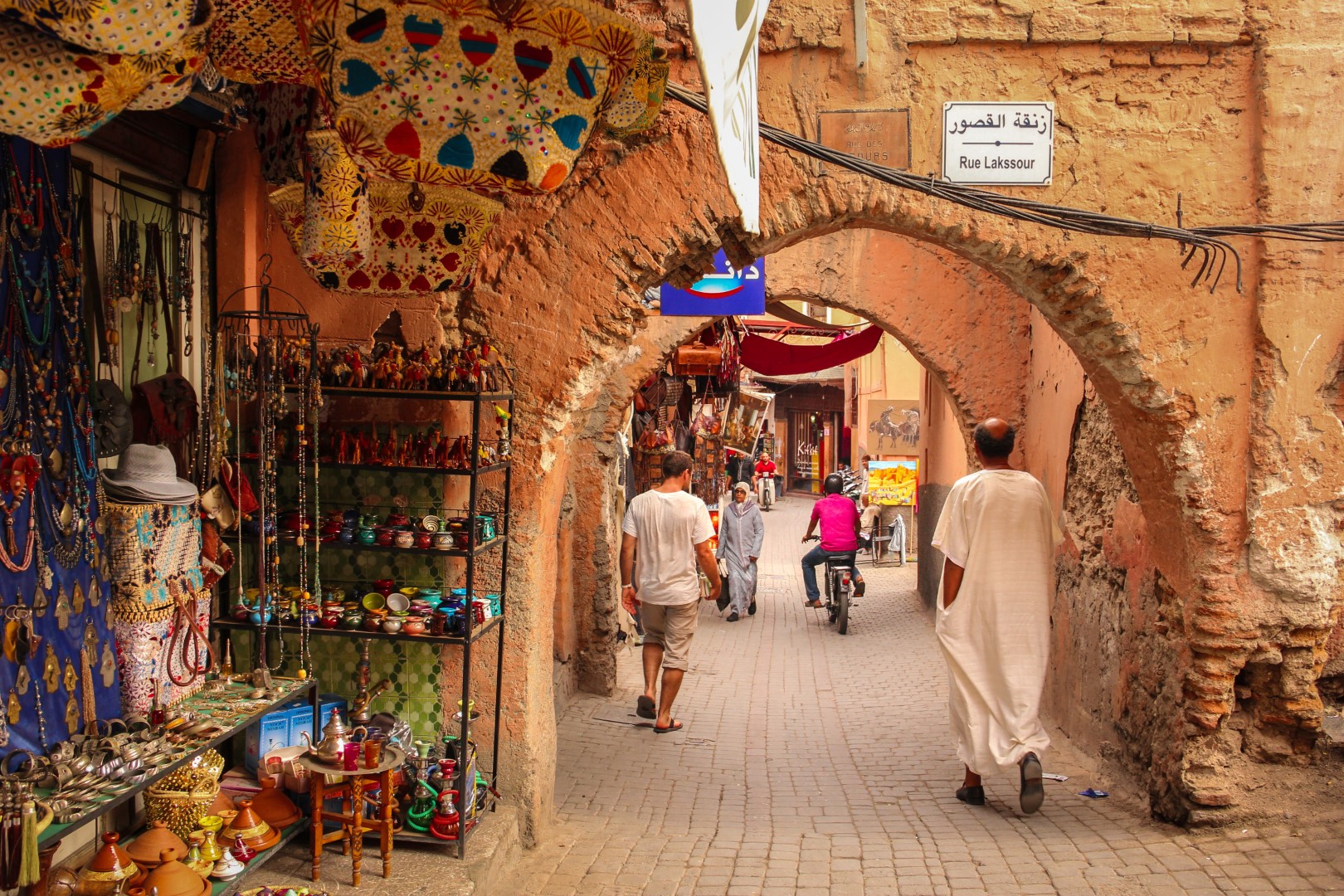 Winkel steegje Marrakesh