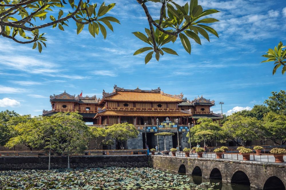 Complex in de keizerlijke stad van Huế