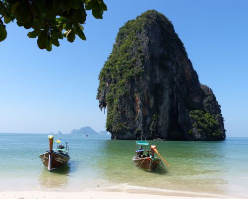 Typisch Thailand deze rotsen