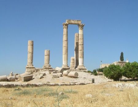 ruines bij amman