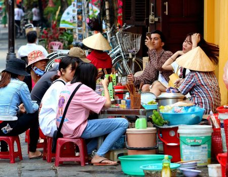 straatbeeld vietnam
