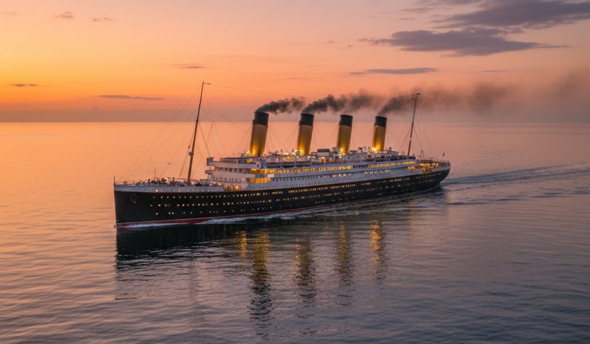 Titanic op zee