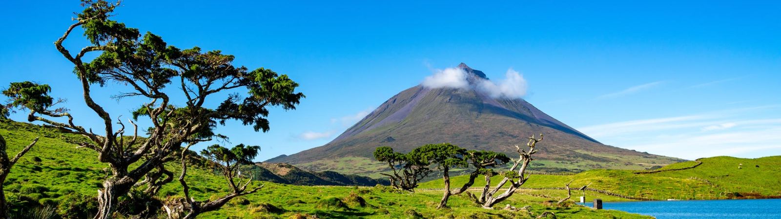 Vulkanisch landschap azoren